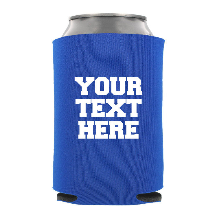premium foam can cooler-sd-blank-tcc-115b blue