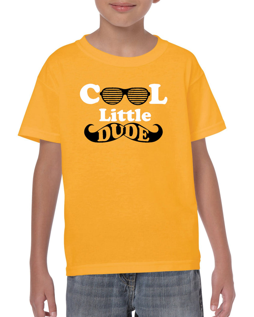 cool little dude v1 graphic transfer design shirt