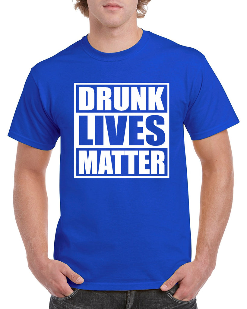 drunk lives matter funny graphic transfer design shirt