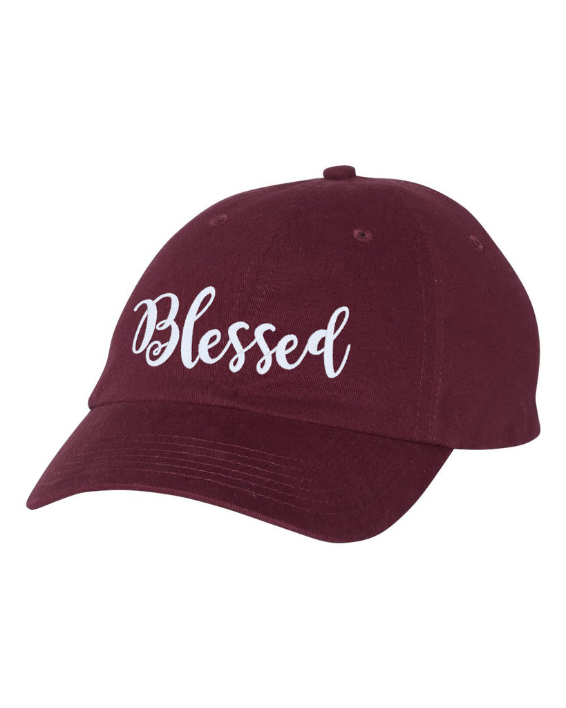 blessed unstructured baseball style cap