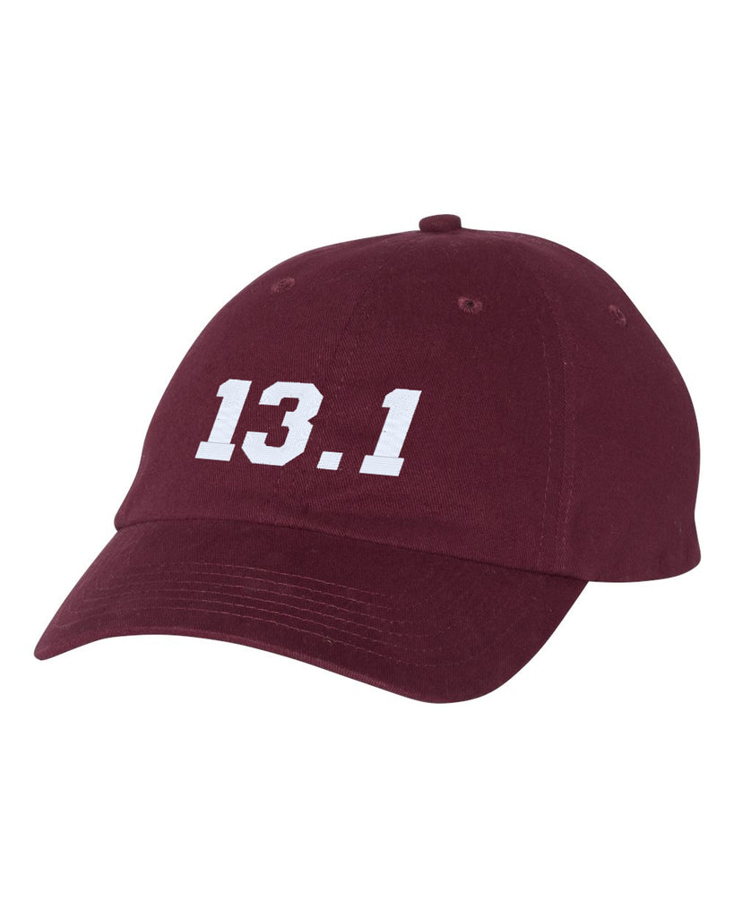13.1 unstructured baseball style cap