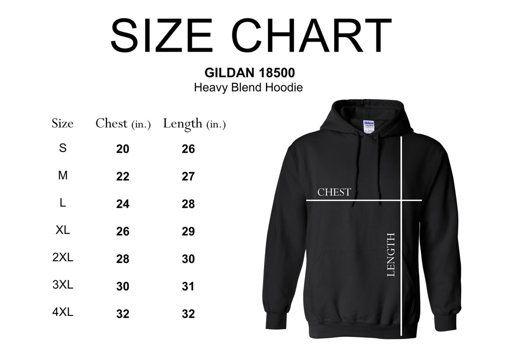 skyline lakes heavy blend hoodie w/ shield logo front & slpoa logo on back