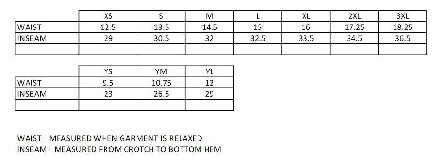 jths falcons ps flannel pants - navy & gold w/ 2 color falcons down leg.