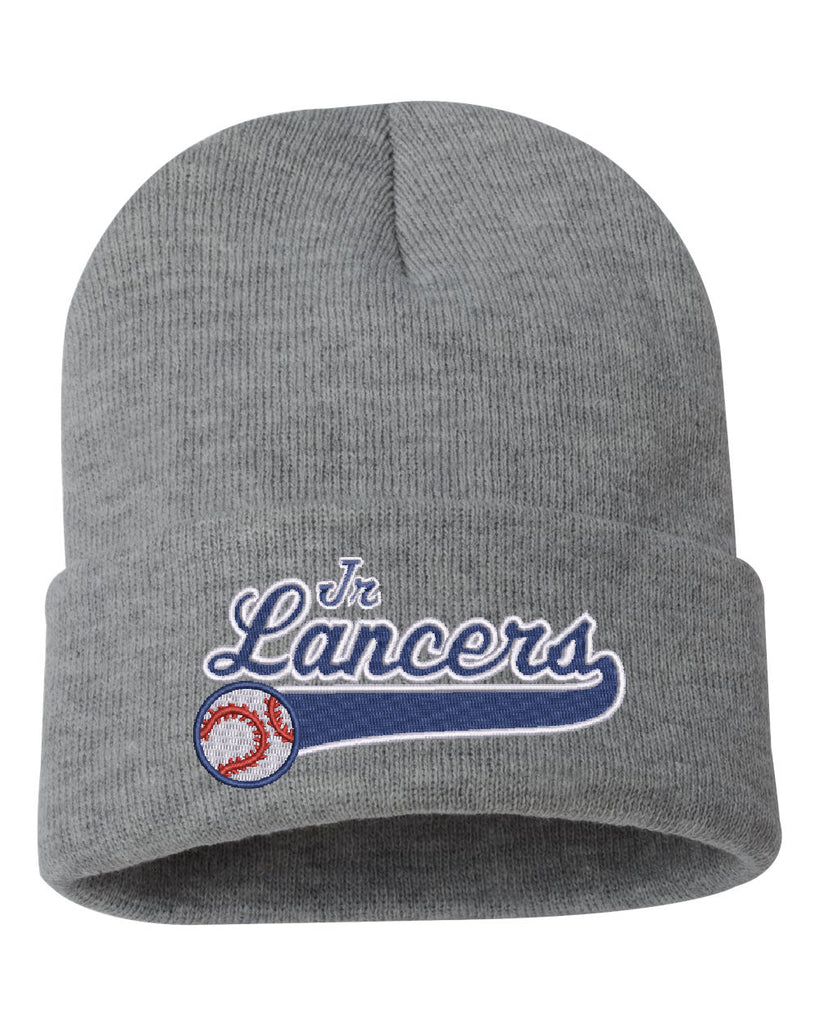 Jr. Lancers Baseball Sportsman - Solid 12" Cuffed Beanie - SP12 W/ Embroidered JRL Logo