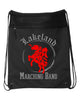 Lakeland Marching Band Coast to Coast Drawstring Backpack - 2562 w/ LLMB24 Design on Front.