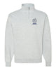 World Gymnastics JERZEES - Nublend® Cadet Collar Quarter-Zip Sweatshirt - 995MR w/ 2 Color V1 Logo Design Embroidered on Front Left Chest