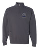 World Gymnastics JERZEES - Nublend® Cadet Collar Quarter-Zip Sweatshirt - 995MR w/ 2 Color V1 Logo Design Embroidered on Front Left Chest