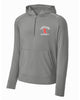 Lakeland Baseball Charcoal Gray Sport-Tek® Sport-Wick® Stretch 1/2-Zip Hoodie ST856 w/ Lakeland Arc Design Embroidered on Left Chest