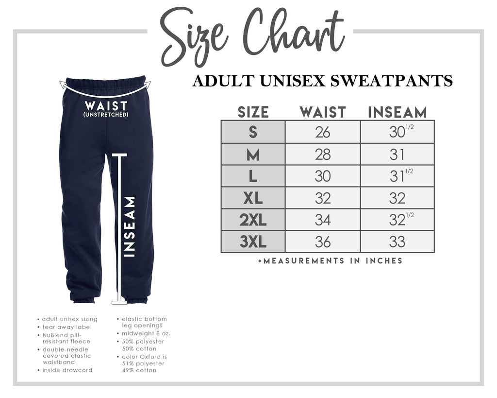 bloomingdale pta royal jerzees - nublend® sweatpants - 973br w/ varsity b on hip.