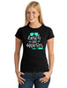 beach & mascara graphic transfer design shirt