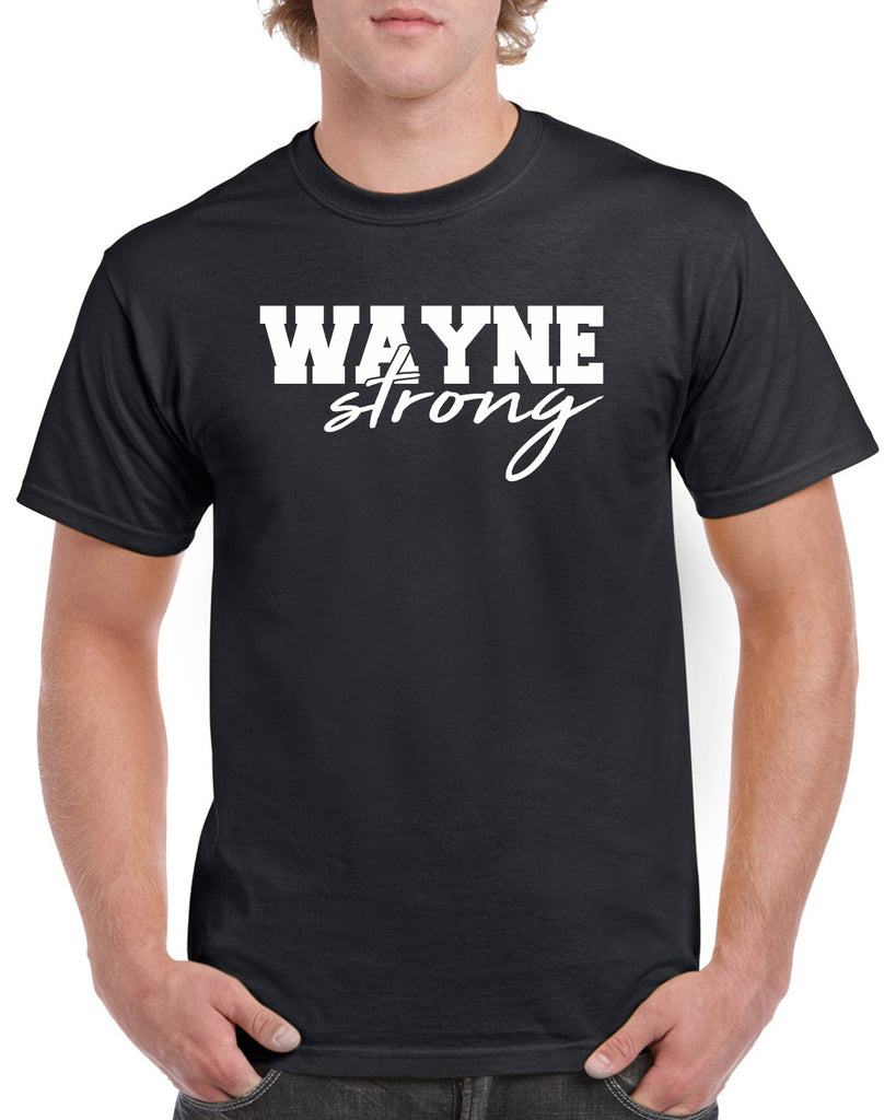 wayne strong graphic design shirt