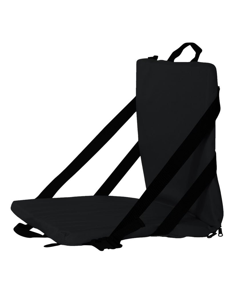 WMCC Black Folding Stadium Seat - FT006 w/ Logo on Front