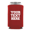 premium foam can cooler-sd-blank-tcc-115b red