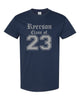 Ryerson Middle School Navy Short Sleeve Tee w/ Class of (YOUR YEAR) V2 Design on Front