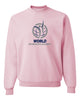 World Gymnastics JERZEES - NuBlend® Crewneck Sweatshirt - 562MR w/ 2 Color Design on Front