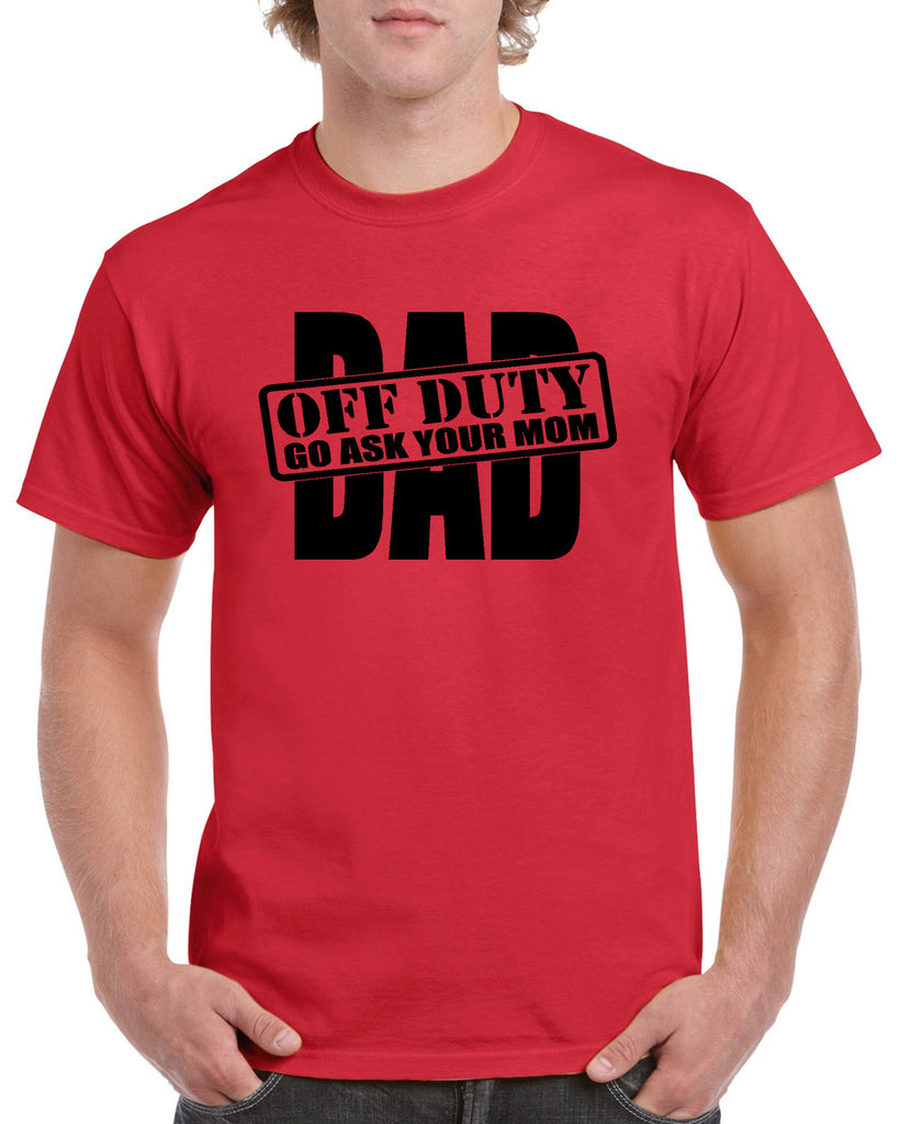 dad - off duty - graphic  design shirt