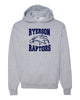 Ryerson School Sport Gray Heavy Blend™ Hooded Sweatshirt w/ Logo Design 1 on Front