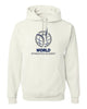 World Gymnastics JERZEES - NuBlend® Hooded Sweatshirt - 996MR w/ 2 Color Design on Front