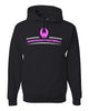 Wanaque Warriors Football NuBlend® Hooded Sweatshirt w/ Together We Fight Design Front & Back.