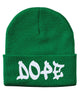 dope embroidered cuffed beanie hat