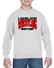 lakeland wrestling heavy blend shirt w/ lakeland wrestling brother logo on front.