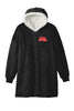 flfa black port authority® mountain lodge wearable blanket  w/ flfa cutters embroidered on left chest