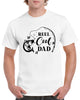 reel cool dad graphic design shirt