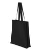 flfa black q-tees - 14l shopping bag w/ flfa cheer/football logo on front