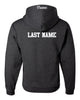 World Gymnastics JERZEES - NuBlend® Hooded Sweatshirt - 996MR w/ 2 Color Design on Front