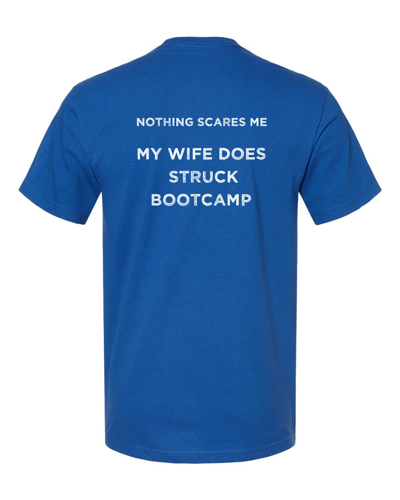 struck fitness next level - next level - ideal crew tee - 1800 - w/ white out logo
